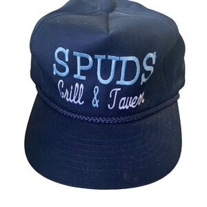 Vintage Youngan Embroidered Hat Spuds Grill & Tavern